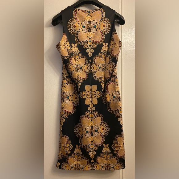 Women black and gold dress size Medium - Picture 3 of 3